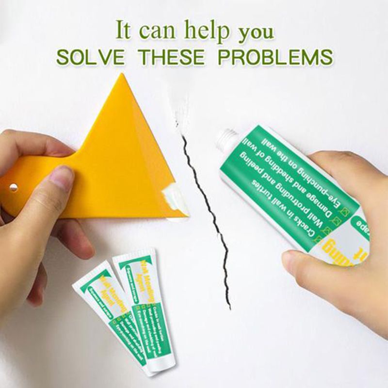 Tuýp Kem Vá Tường Kèm Dụng Cụ Cạo Tiện Dụng