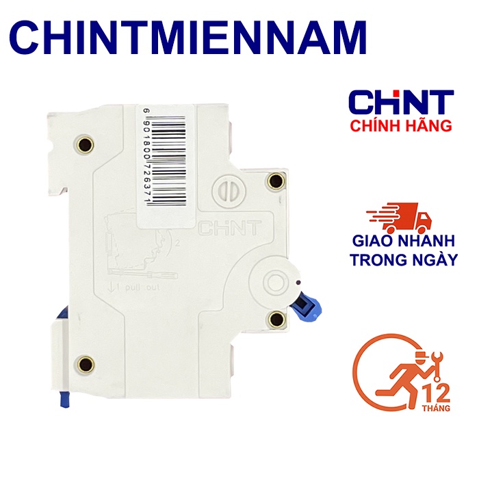Cầu Dao Aptomat An Toàn MCB NXB-125 3P 80A-125A 3 Pha 10Ka Hãng CHINT