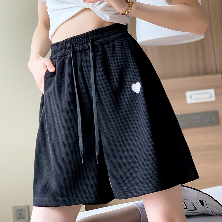 Quần short SUXI dáng rộng màu sắc đơn giản thời trang mùa hè cho nữ