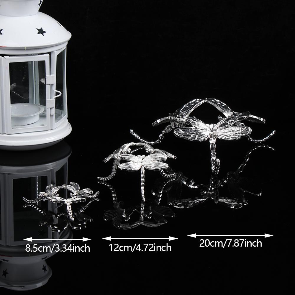 CONOPERY Quả Cầu Pha Lê Màu Sắc Bạc Hình Chuồn Chuồn Dùng Làm Đạo Cụ Chụp Ảnh