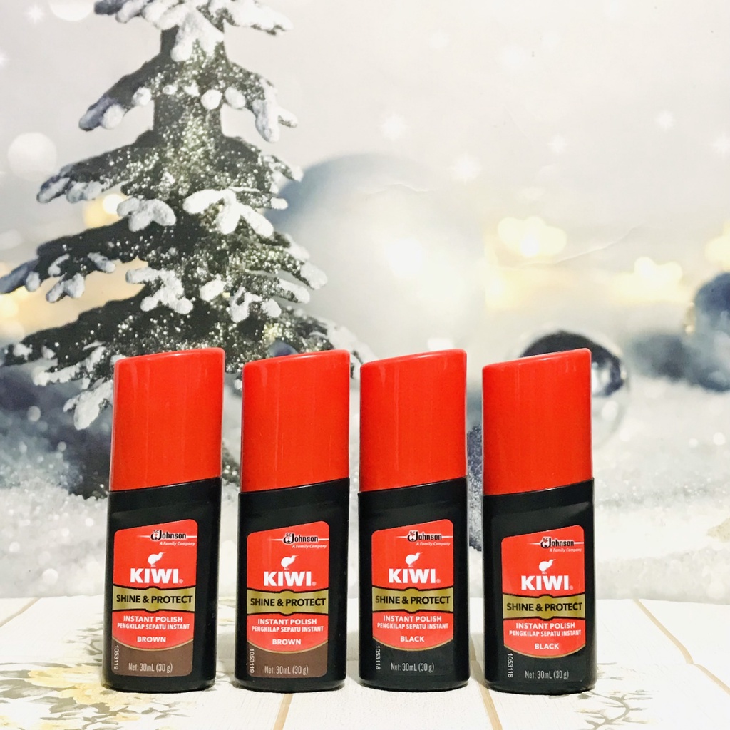 Xi Bóng Nước Kiwi Màu Đen - Nâu 30ml -> 75ml