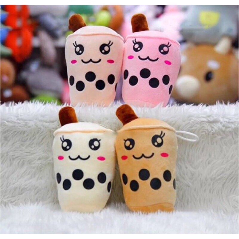 Gấu Bông LY TRÀ SỮA 30cm From Mập Ú Siêu Cute- Chất Miniso Mềm - Xịn Xò