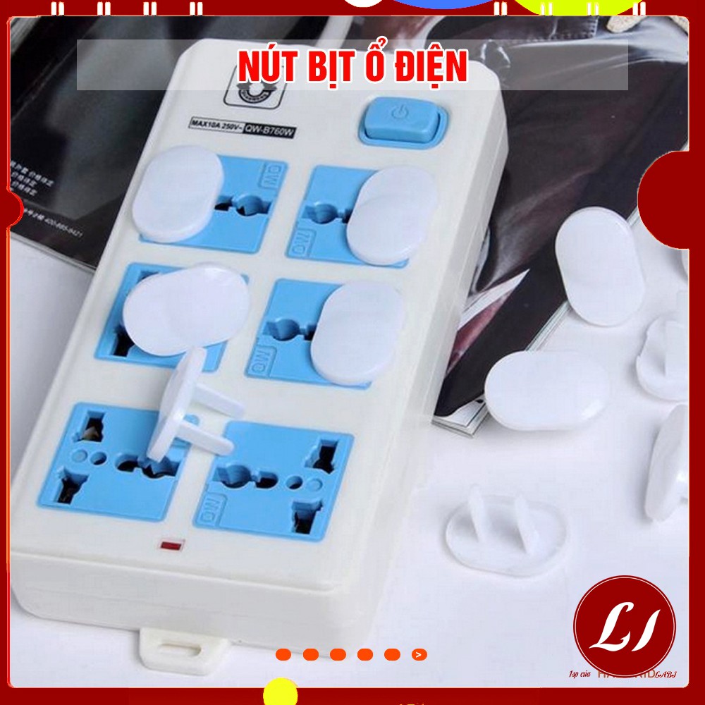 Combo 2 BỊT Ổ ĐIỆN BẰNG NHỰA AN TOÀN CHO BÉ