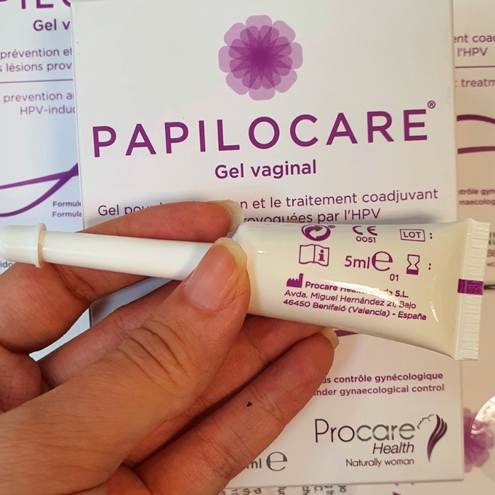 PAPILOCARE® GEL PHỤ KHOA papilocare TĂNG ĐÀO THẢI HPV, CHĂM SÓC VÙNG KÍN, PHỤC HỒI & DỰ PHÒNG 1 tuýp và hộp 7 tuýp