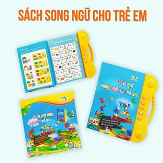 ( MẪU HOT 2020) Sách nói song ngữ điện tử - giúp bé phát triển tư duy