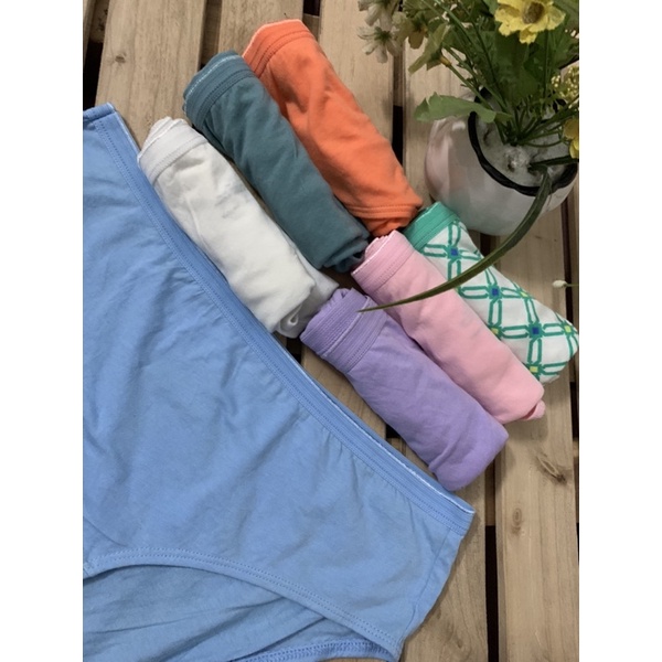 ❤️❤️ Quần lót 100% cotton xuất Pháp❤️❤️ Set 10c 152k ❤️❤️