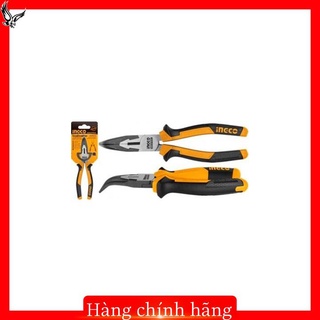 6" kìm mũi nhọn mỏ cong ingco hbnp28168 để
