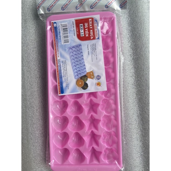 khay nhựa làm đá đổ rau câu-loại-6-14viên-bông10-gấu27-bông36-viên đủ loại