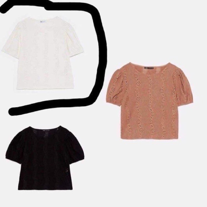 Áo zara auth sz S new k tag