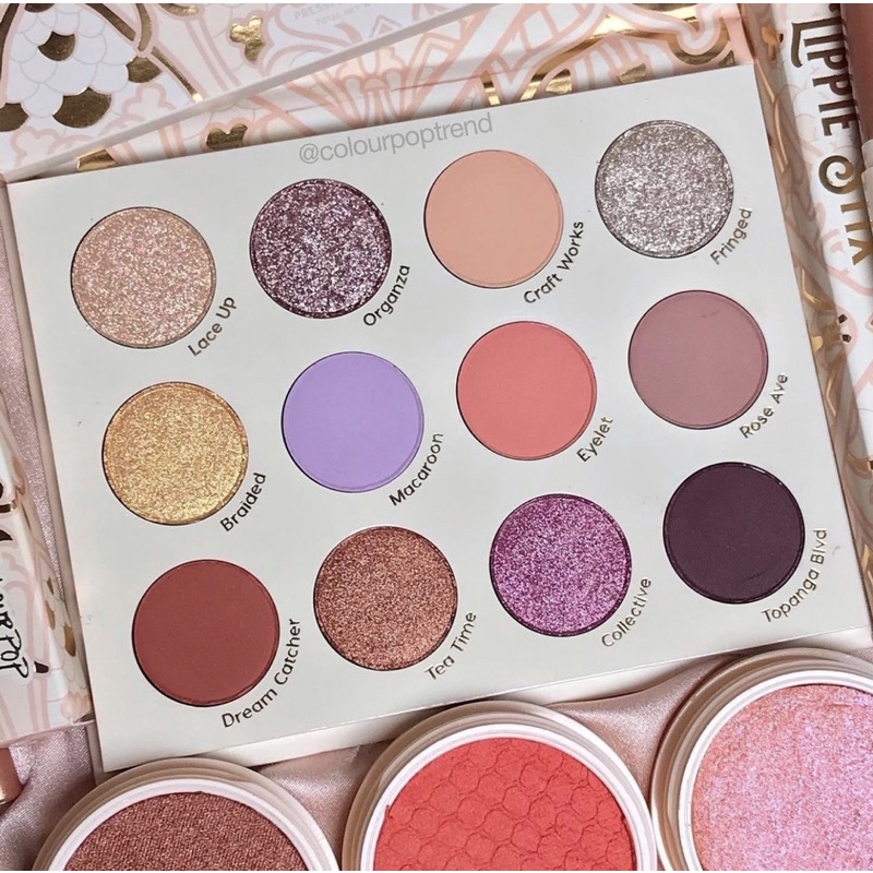 Bảng phấn Colourpop 16 ô màu So Very Lovely, Limoncello