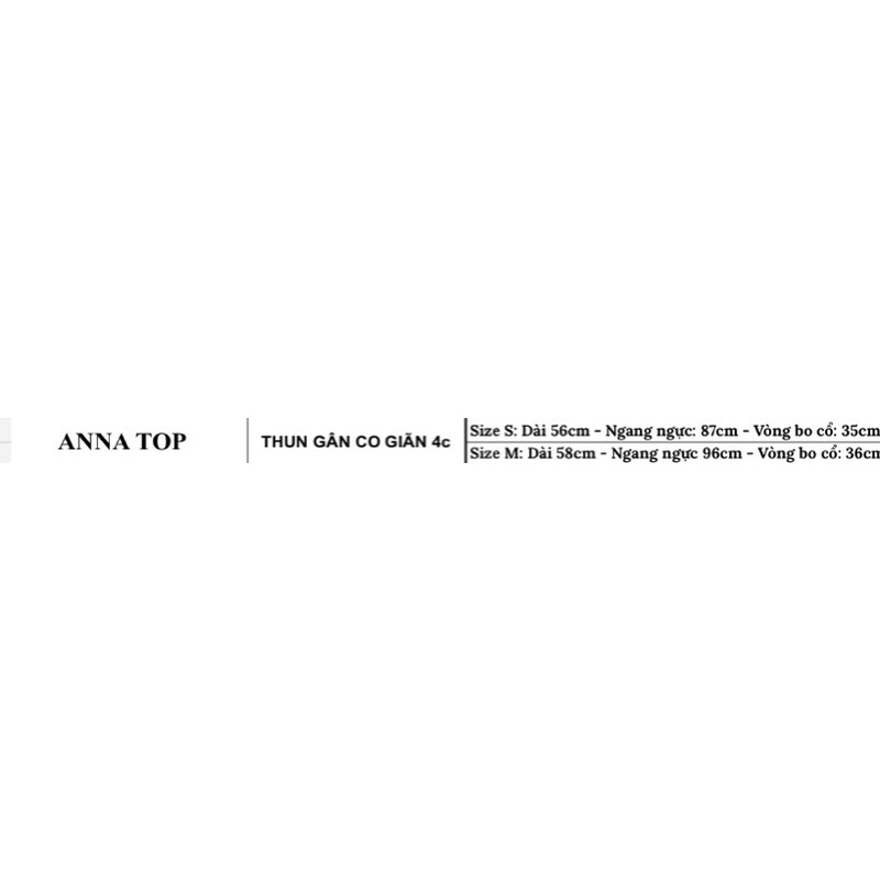 Áo Anna Top 02 ( Áo ba lỗ cổ lọ )
