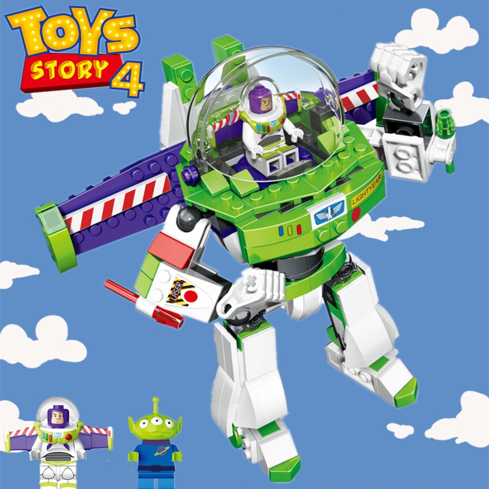 Đồ Chơi Lắp Ráp LEGO Mô Hình Cảnh Sát Vũ Trụ Buzz Lightyear - Robot Thiên Hà Phi Hành Gia Toys Story SX9060