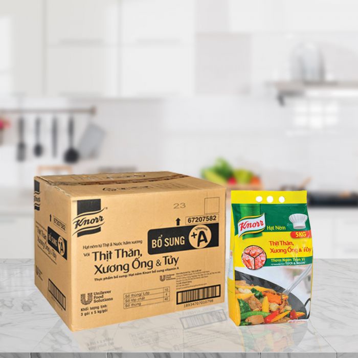 Hạt nêm Knorr 5kg thịt thăn xương ống