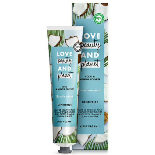 Kem Đánh Răng Thiên Nhiên Love Beauty And Planet 75ml