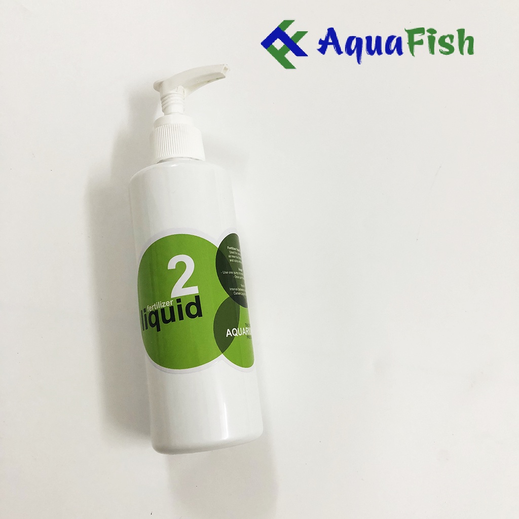Phân nước dùng cho cây thủy sinh Fertilizer Liquid 2 lọ 250ml (giúp cây ra rễ ổn định, phát triển chồi non, tăng màu)