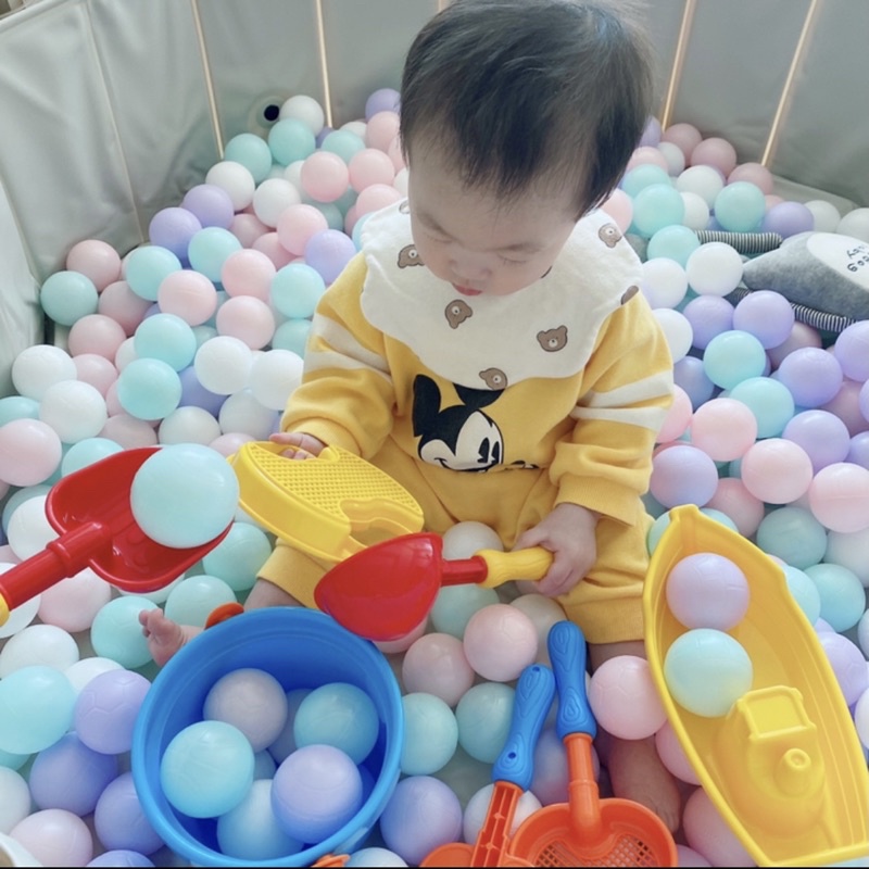 SET 200 BÓNG CHƠI THẢ QUÂY HÀN QUỐC CHO BÉ CÓ CHỨNG NHẬN KC