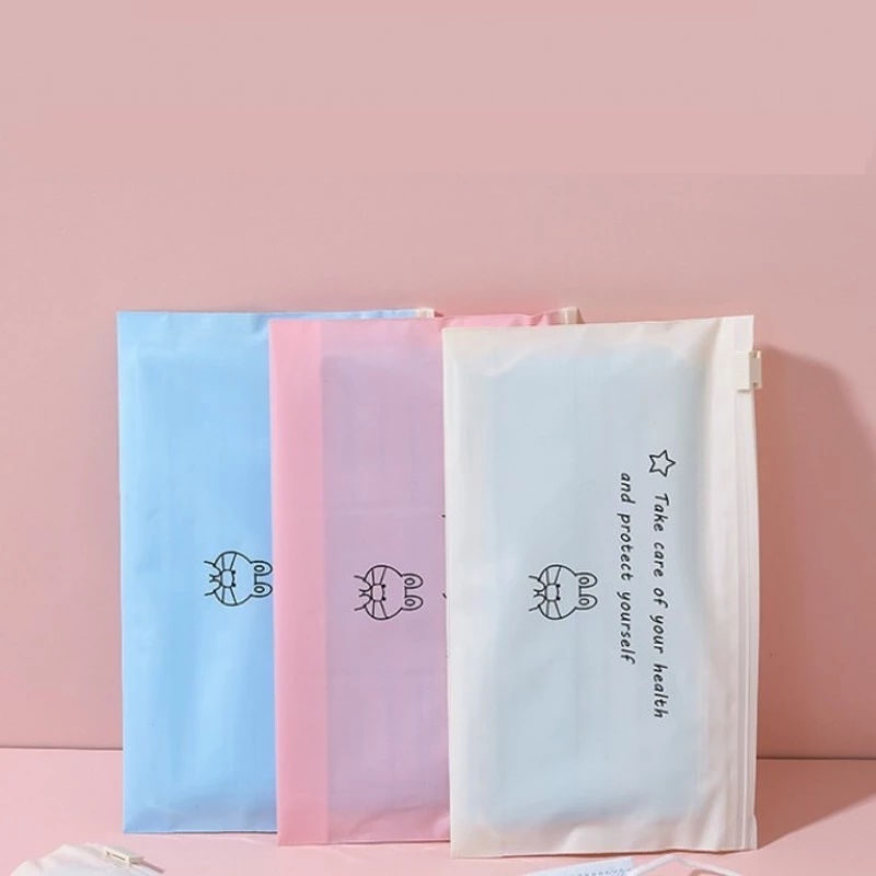 Túi Đựng Khẩu Trang Sức Chứa Lớn Chống Bụi Chống Nước Bằng PE Cấp Thực Phẩm 5 Kiểu