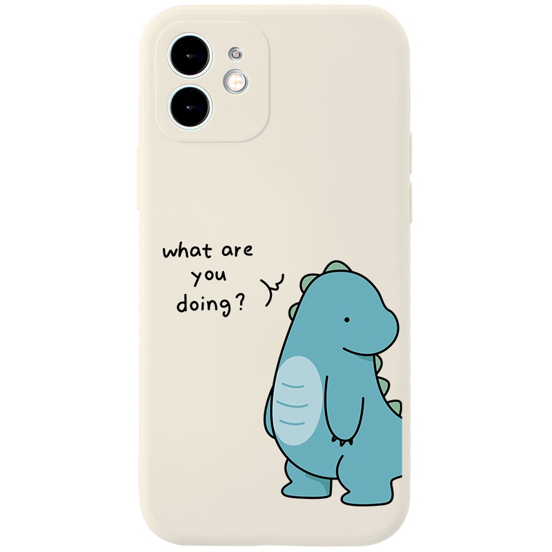 Ốp lưng GUMAN mềm chống sốc cặp đôi dễ thương đẹp cho iPhone 13 12 11 Pro Max SE 20 X XR XS ip 8 7 6S 6 Plus kute B188