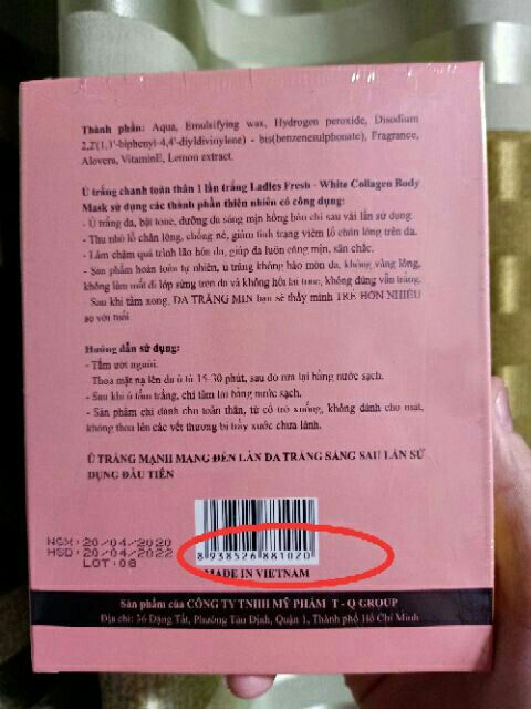 Ủ Trắng Chanh QLADY Chính Hãng | BigBuy360 - bigbuy360.vn