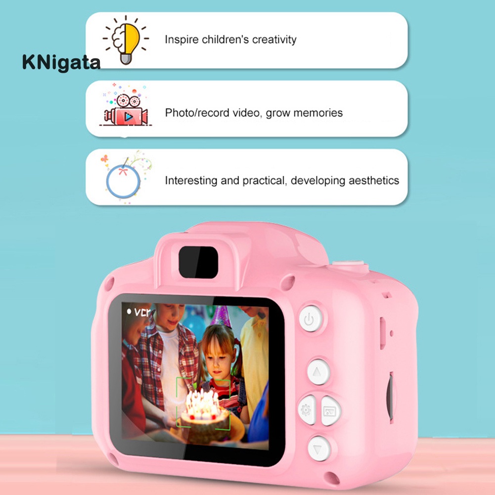 Máy Quay Phim Kỹ Thuật Số Mini Màn Hình 2inch Hd 1080p 8mp | BigBuy360 - bigbuy360.vn