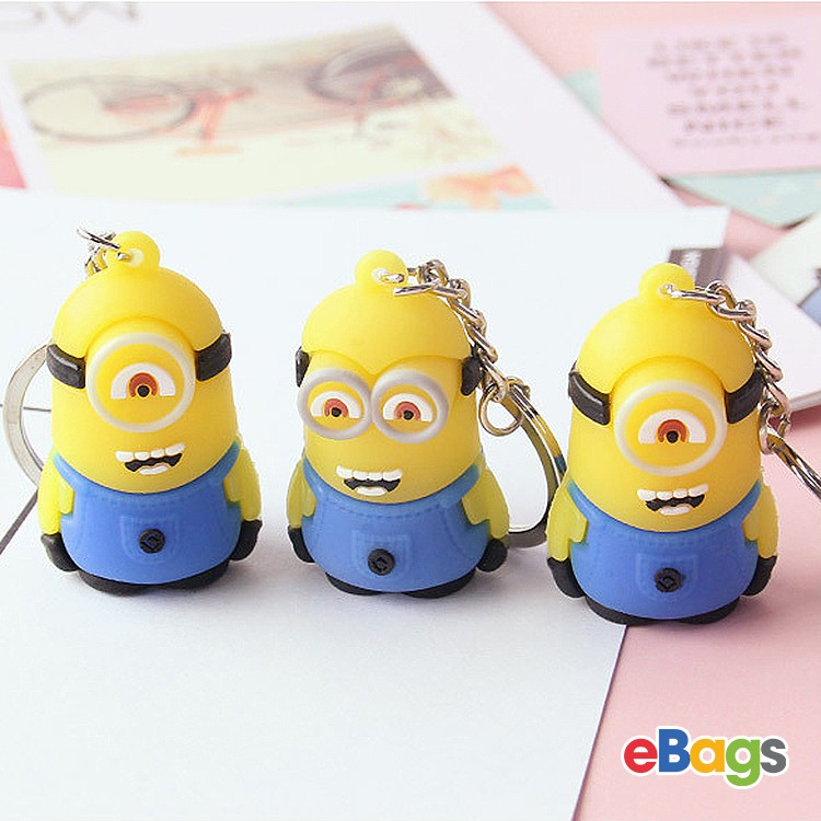 Phụ Kiện Móc Khóa Túi Xách Balo Nữ Minion Cực Đáng Yêu PK24