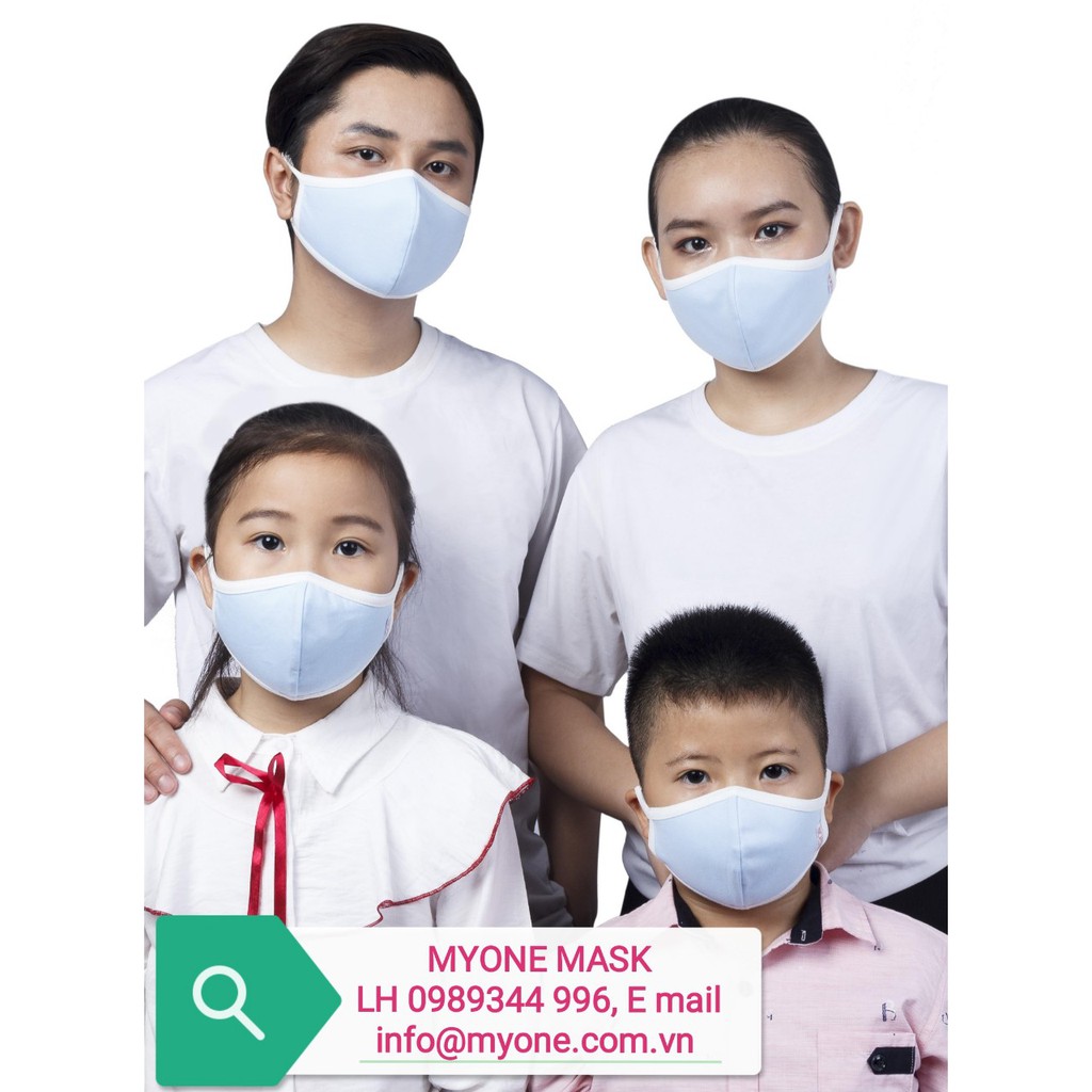 COMBO 5 KHẨU TRANG KHÁNG KHUẨN VÀ CHỐNG BỤI MỊN 3 LỚP