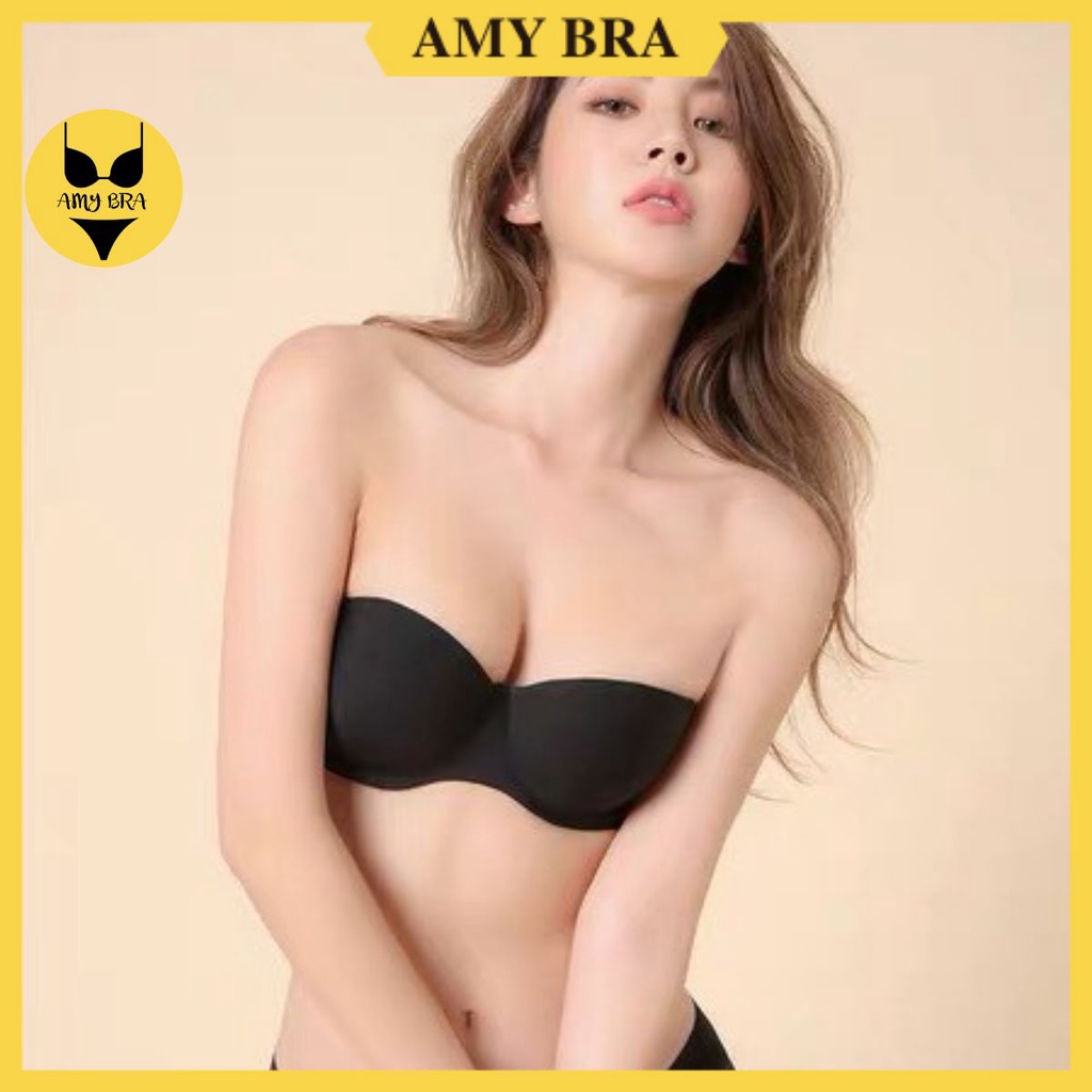 Áo Lót Nữ Nâng Đẩy Ngực Siêu Đẹp 💖FREESHIP💖 Áo Ngực Không Dây AMYBRA A218 | BigBuy360 - bigbuy360.vn