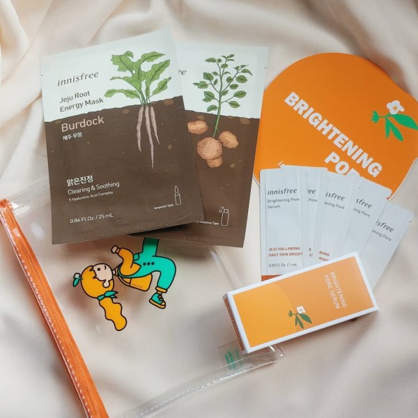 (Đủ mùi) Mặt nạ dưỡng da Innisfree Jeju Root Energy Mask