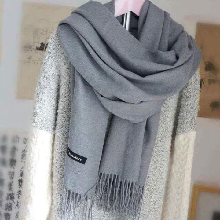 Khăn quàng cổ Cashmere cao cấp kích thước 200x70cm nặng 250gr