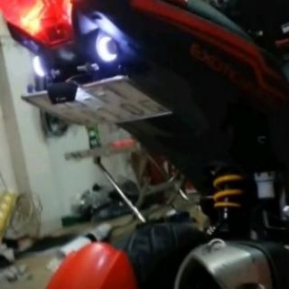 Pass Gắn Biển Số Gập Hai Chiều xe Ex150