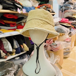 bucket hat phối dây
