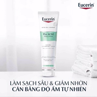 Sữa rửa mặt tạo bọt Eucerin