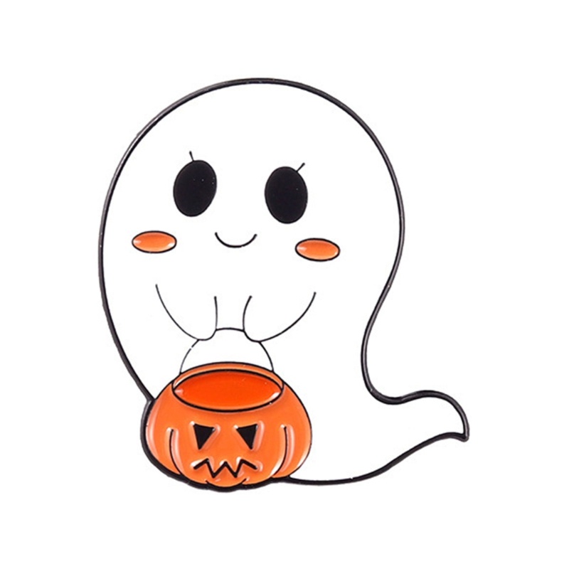 Ghim Cài Áo Hình Ma Halloween Cho Bạn Bè