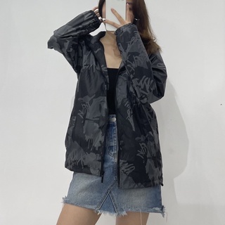 Áo khoác chữ ký đen-xám