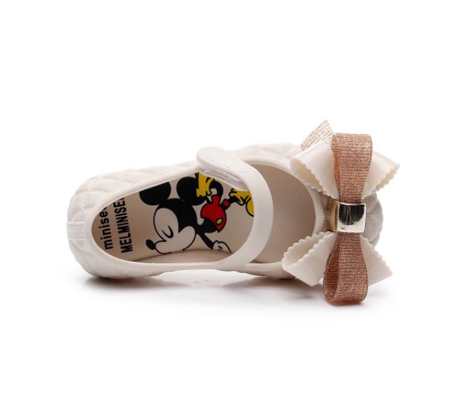 Giày nhựa nơ nhũ sz 24_29