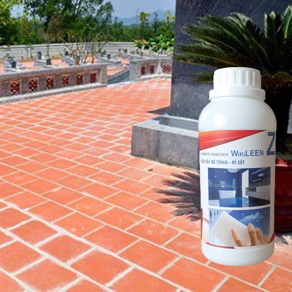 Dung dịch tẩy bê tông - Xi măng - Rỉ sét - 500ML