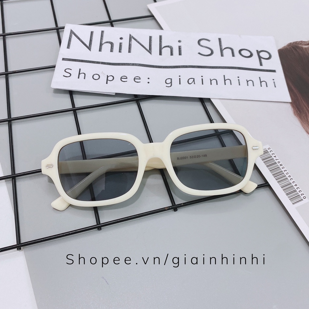 Kính mắt thời trang siêu đẹp, Kính râm nữ gọng nhựa KM0902 - NhiNhi Shop