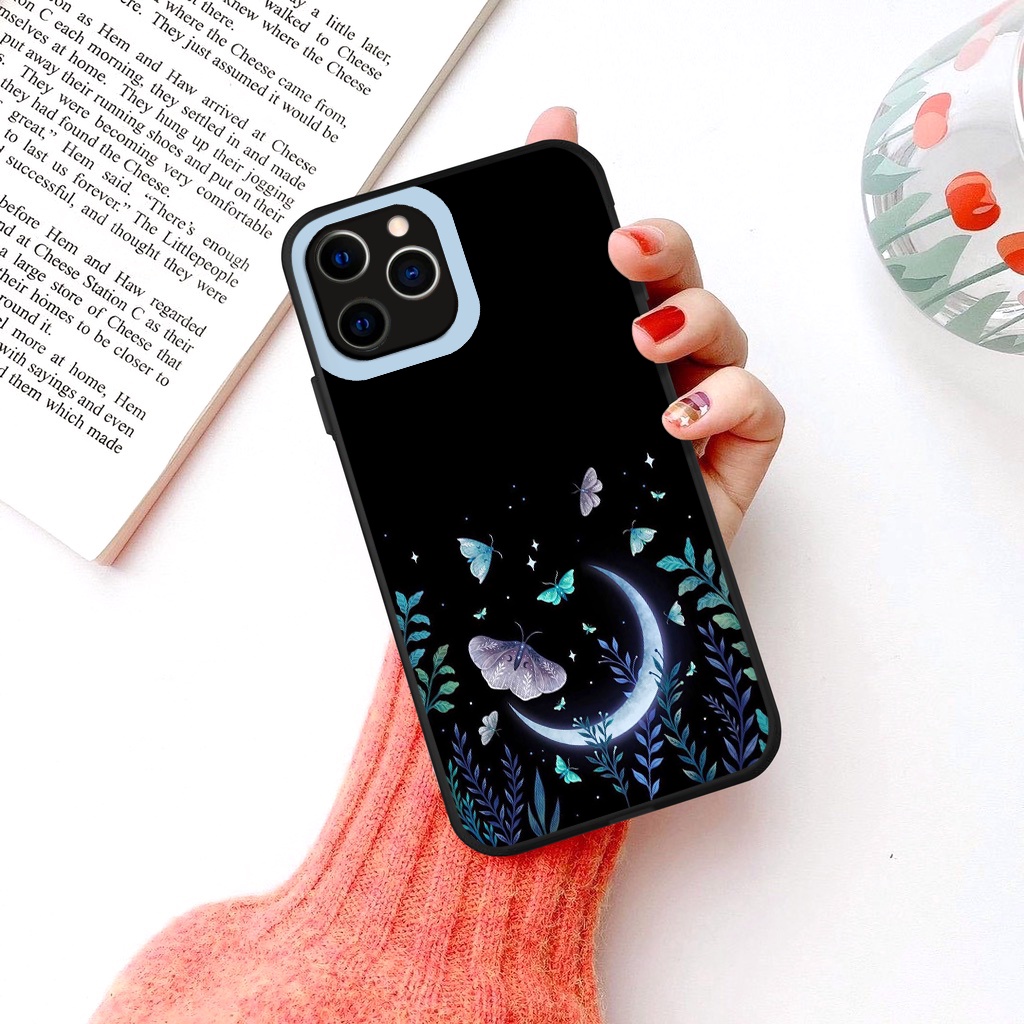 Ốp lưng iphone Hoa Cỏ   ốp bảo vệ camera cạnh vuông ip 6splus/7/7plus/8/8plus/x/xr/xs/11/12/pro/max/plus/13promax tr413
