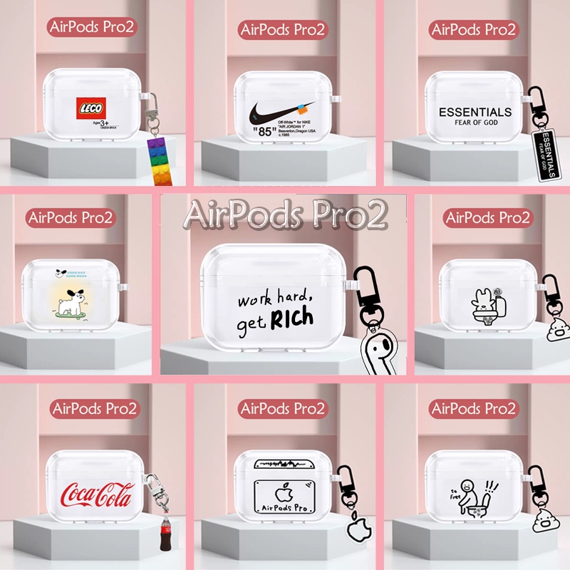 Vỏ Bảo Vệ Trong Suốt Cho Hộp Sạc Tai Nghe AirPodsPro2gen 2022 AirPodsPro2 AirPods3 AirPods2gen