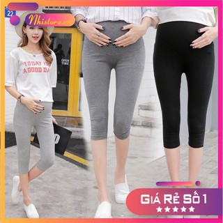 THANH LÝ HÀNG TỒN KHO Quần bầu lửng legging lưng thun