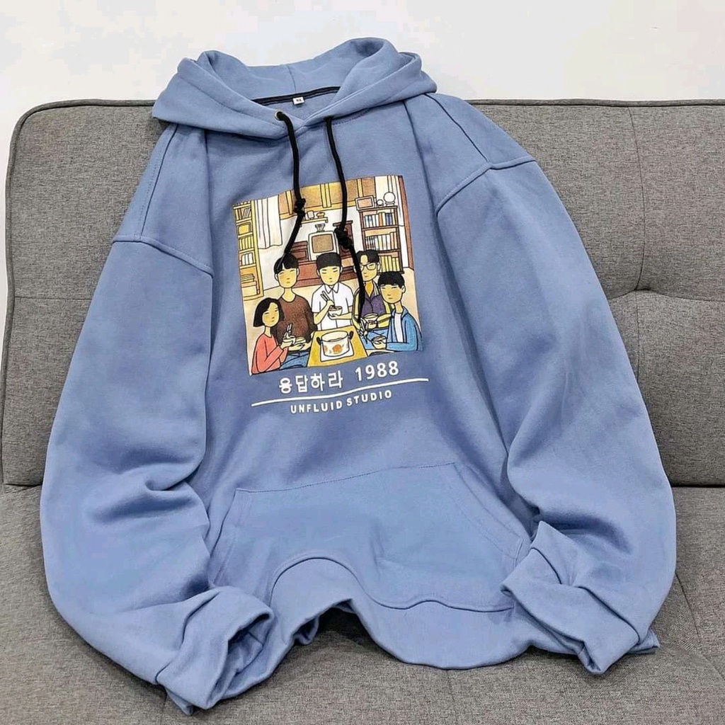 Áo Nỉ Hoodie Fom Rộng UNISEX CaMa Store N01