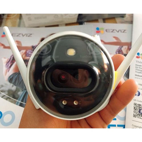 Camera wifi AI không dây AI Ezviz C3X 2MP, ống kính kép, full màu ban đêm,đàm thoại 2 chiều, báo động  (hàng chính hãng)