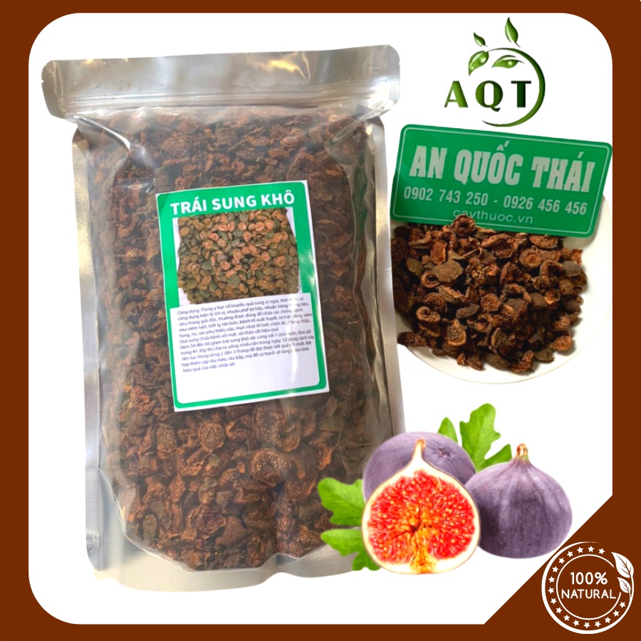 1kg Trái Sung (Quả Sung Khô) Trừ Sỏi Thận, Sỏi Mật, Sạch Nguyên Chất