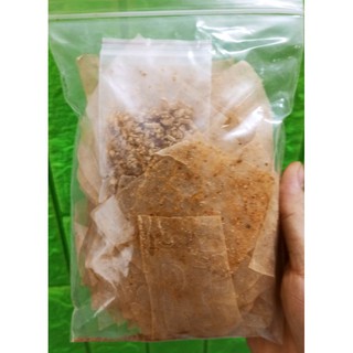 (Cay cấp độ xé lưỡi) Bánh tráng muối tỏi xì ke SIÊU CAY túi Zip