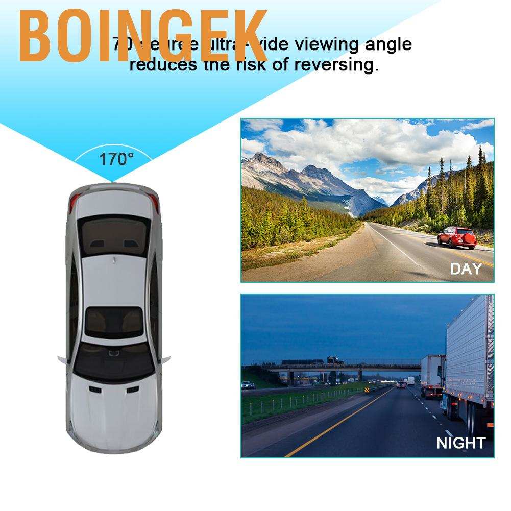 Boingek 170° Reverse Camera IP67 Waterproof Backup Monitor Fits for Mercedes Benz S Class W204 | BigBuy360 - bigbuy360.vn