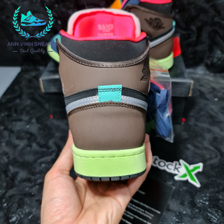 Giày Jordan 1 Cổ Cao Tokyo Bio Hack Nam Nữ