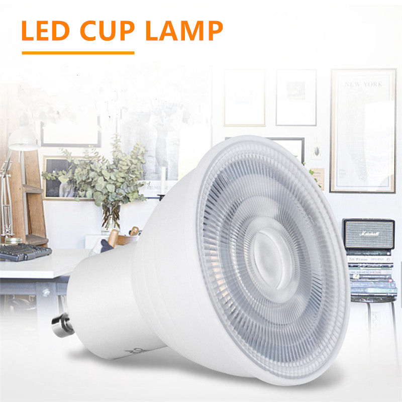 6W Warm White GU10 LED Lamp Cup /E27 LED Bulbs Spot Light / E14 LED Lamp 220V Spotlight Chip Light Beam Angle 120 Degree For Home,Outdoor Chandelier Lamp