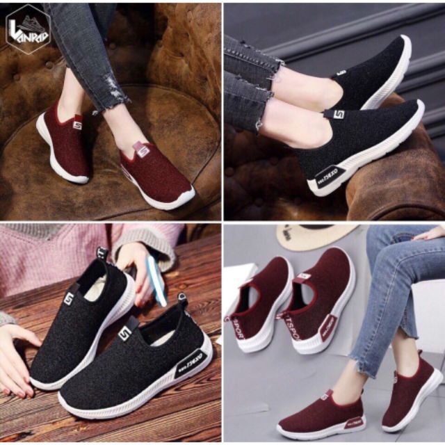 Giầy lười thể thao chữ S TSEXO