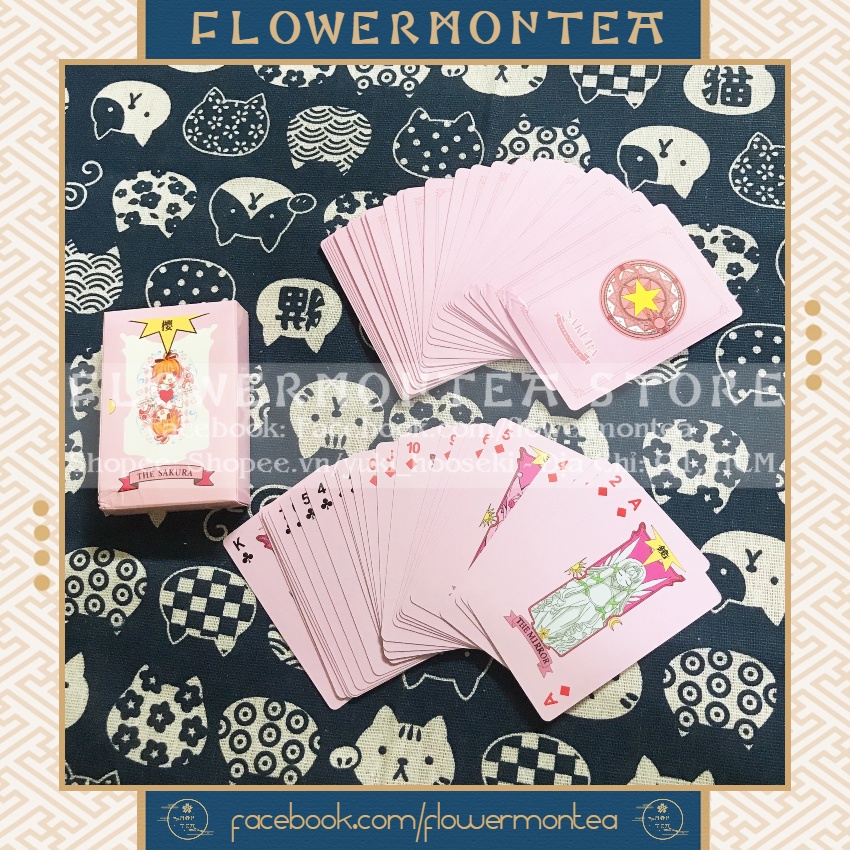 Bộ Bài Tây 54 Lá - Cardcaptor Sakura | Thủ Lĩnh Thẻ Bài