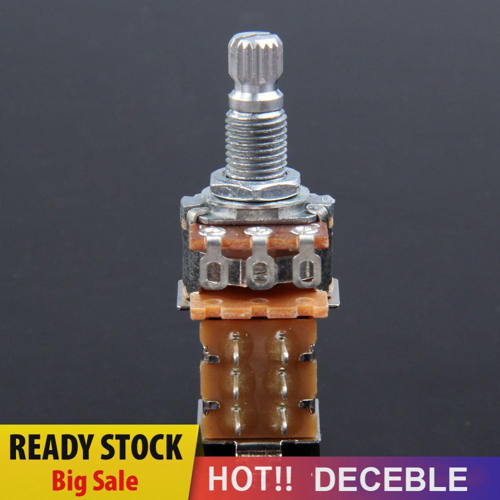 Deceble A500K B500K A250K B250K Push Pull Guitar Control Pot Potentiometer